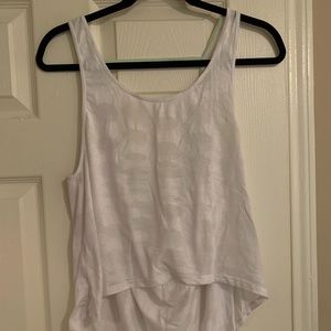 Lululemon athletica high/low sheer tank